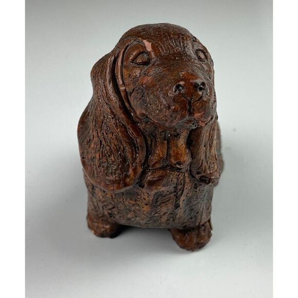 Vintage Cocker Spaniel Droopy Earred Dog Figurine BU0604 - Picture 1 of 9